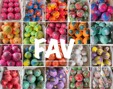 Load image into Gallery viewer, $30.00 Bulk Buy Bath Bomb BOXED 10 pack FAVOURITES OR KIDS PACK
