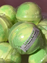 Load image into Gallery viewer, Lemongrass Essential Oil Bath Bomb