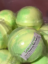 Load image into Gallery viewer, Lemongrass Essential Oil Bath Bomb