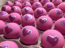 Load image into Gallery viewer, Strawberry Kisses Bath Bomb