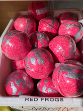 Load image into Gallery viewer, RED FROGS 80gram Bath Bomb
