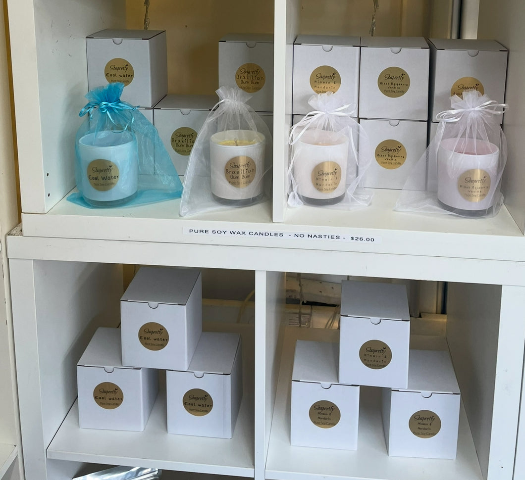 100% SOY WAX CANDLE