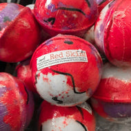 Red Skins Bath Bomb